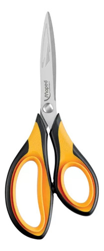 3 Tijeras De Acero Inoxidable Maped 13, 18 Y 21cms