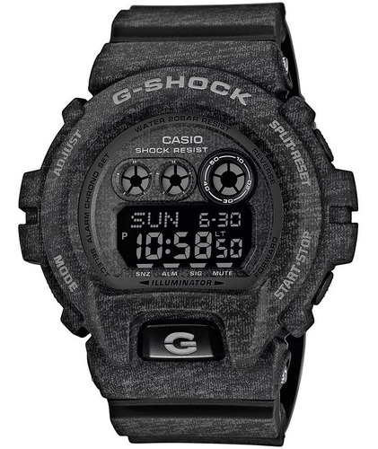 Reloj Casio G Shock Gdx6900ht Negro Caratula Grande 54mm