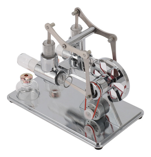 Maqueta De Juguete Con Motor Stirling Engine, Doble Para Edu