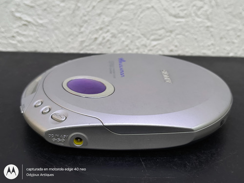 Discman Sony Walkman D-e351sr Portable Cd Player Funcionando Gris (Usado)