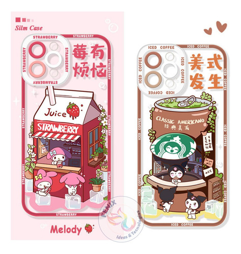 Carcasa Funda De Silicona Kuromi - Melody Redmi Note 8