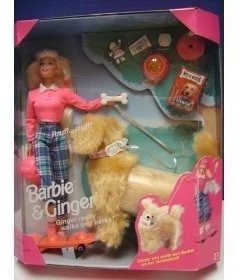 La Muñeca Barbie Y Jengibre El Perro Por 