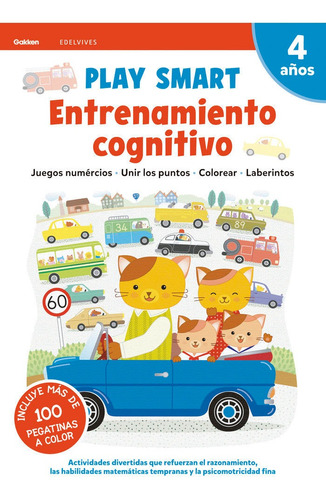 Libro Entrenamiento Cognitivo 4 4aã¿os 21 Play Smart Gakken