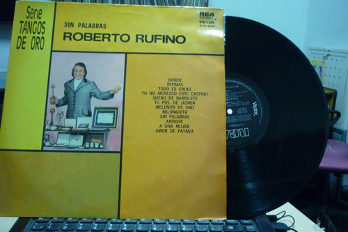 Roberto Rufino  Sin Palabras Vinilo Impecable