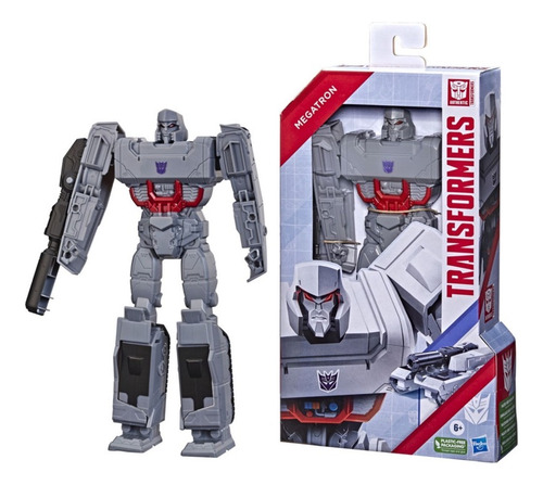 Juguete Transformers Megatron Titan Authentics 6 Pasos