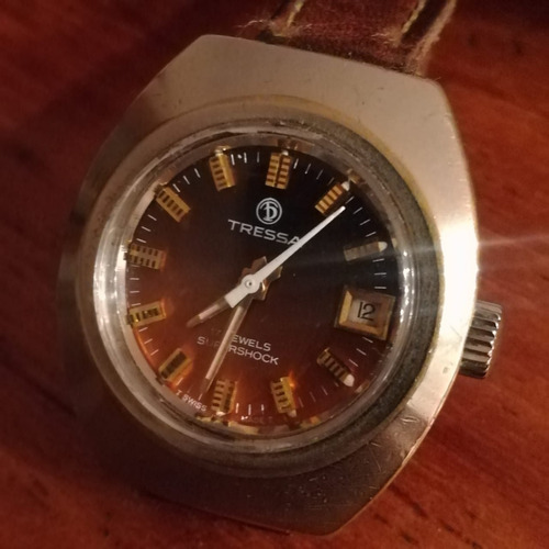 Reloj   Tressa  Date  - Dama  ( Circa1970s)  Swiss Coleccion