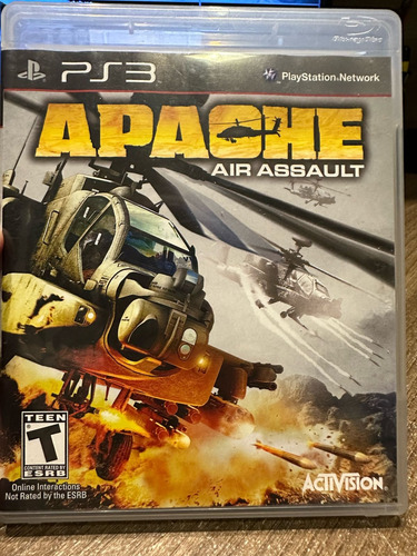 Jogo Videogame Ps3 Apache Air Assault (Usado)