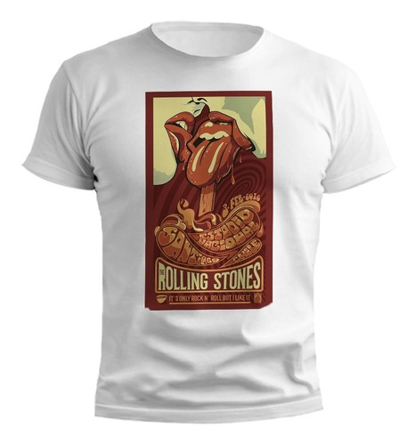 Remera Rolling Stone Posters Diseños