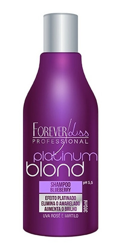 Imagem 3 de 4 de Forever Liss Kit Matizador Platinum Blond - Shampoo + Mask