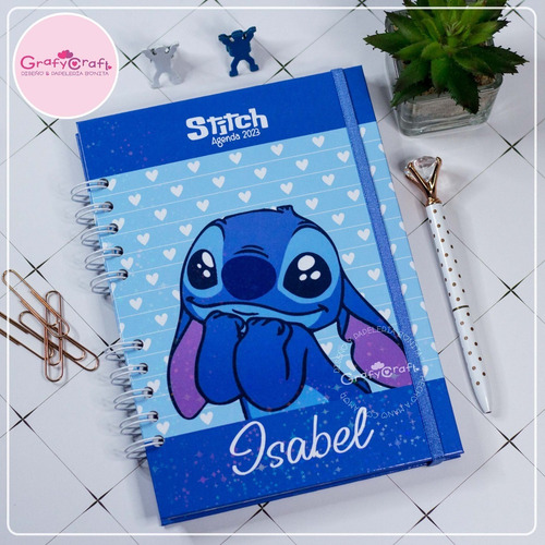 Imagen 6 de 6 de Agenda Stitch - Personalizado