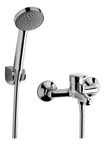 Imagen 5 de 6 de Griferia Ducha Y Bañera Exterior Fv Compacta 0310/m4 Cromo