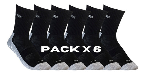 Medias De Fútbol Antideslizantes Sox - Pack X 6 Originales