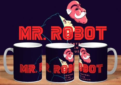 Taza - Tazón  Mr Robot: Control Is An Illusion