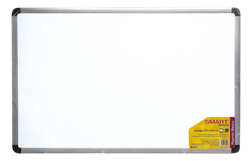 Pizarrón Blanco De 90 X 180 Cm Con Marco De Aluminio Smart