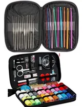 Comprar Kit De Costura Hilos Agujas + Set De Crochet Ganchillo Tejer
