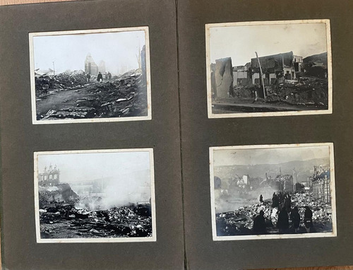 Álbum Fotos Terremoto Valparaíso 1906 (Usado)