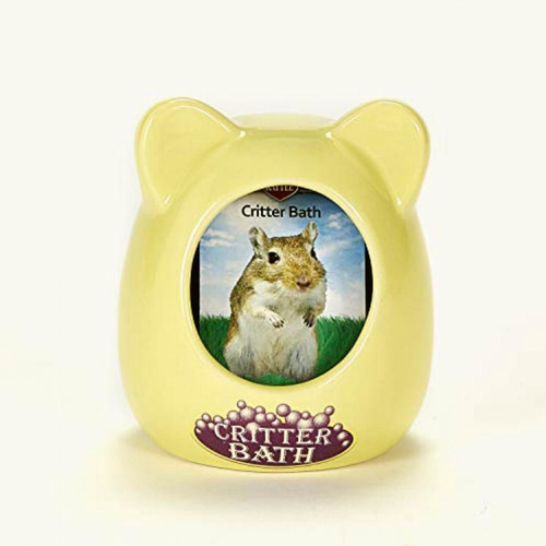 Kaytee Ceramic Critter Bath, Small, Colors Vary