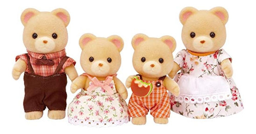 Familia De Osos Abrazos De Calico Critters, Muñecas, Figuras