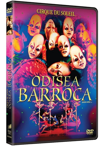 Cirque Du Soleil Odisea Barroca | Dvd Película Nueva