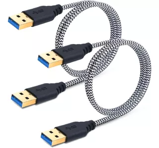 Macho A Usb Macho 3 0 3 Pies De Cable De 2 Paquetes 1m ...