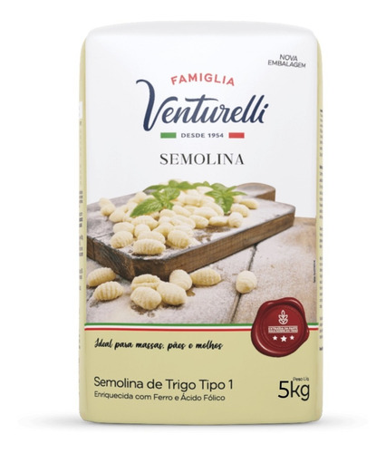 Semolina De Trigo Venturelli 5kg
