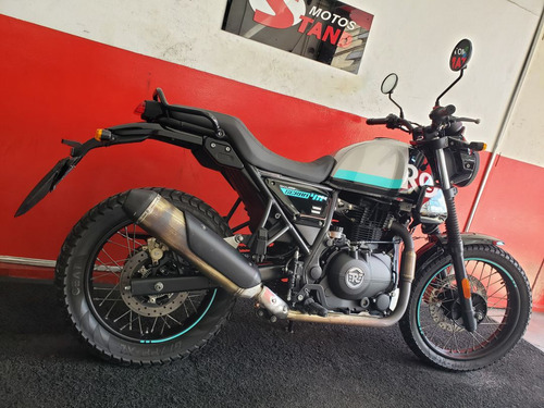 Royal Enfield Scram 411 Siler Spirit Abs 2023 Prata
