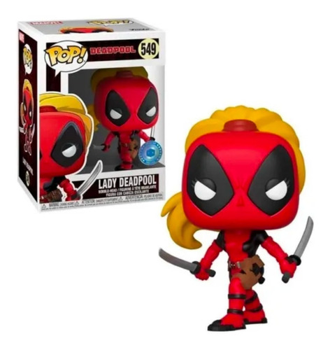 Lady Deadpool Funko Pop 549 / Pop In A Box / Marvel / Nuevo