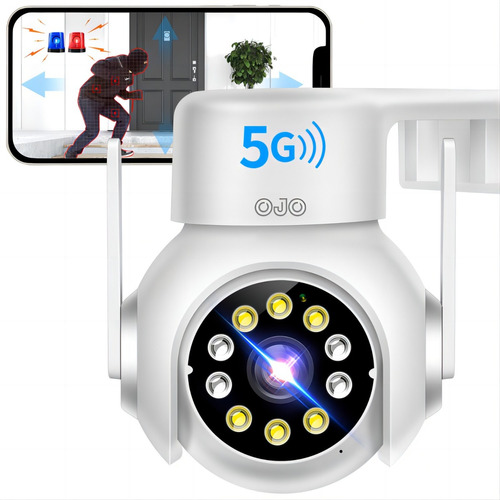 Ojo® Cámara De Seguridad 2mp Full Hd Cámara Wifi Exterior