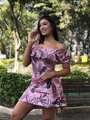 Imagem 4 de 8 de Kit 3 Vestido Feminino Moda Verão Tendência Alça Ciganinha