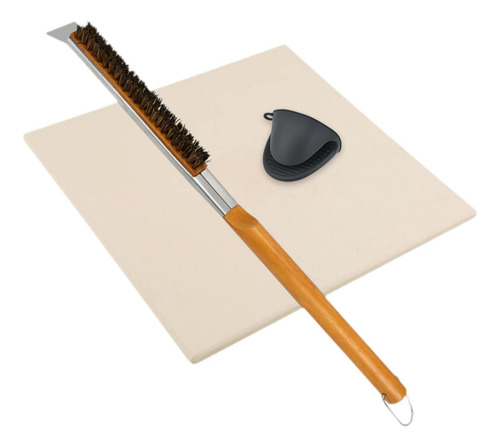 Kit De Limpieza Para Horno De Pizza Con Mango De Madera De