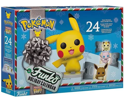 Compre Pokemon natal advento calendário caixa figura de ação