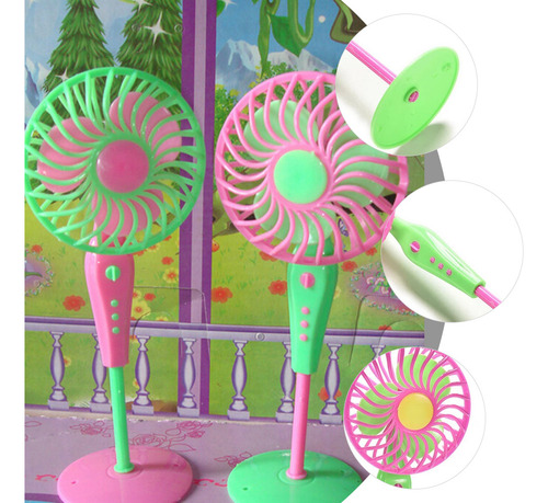 Ventilador De Juguete En Miniatura De 6 Piezas, Ventilador S