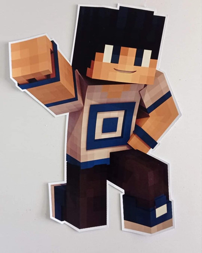 Stickers Minecraft  27 Cm Aprox