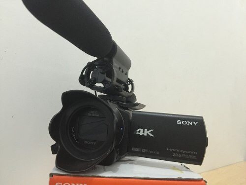 Cámara Sony Ax33 Video 4k Y Fullhd, Micro Externo Y Bateria