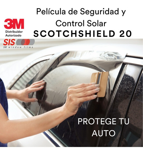 Scotchshield 20 3m® Película Automotriz Seguridad 1.5x2m
