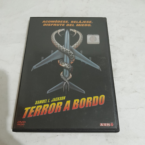 Dvd,terror A Bordo,samuel Jackson,caballito (Usado)