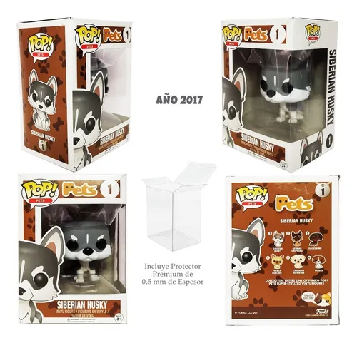 Funko Pop Siberian Husky Pets No. 01 A o 2017 Original Cuotas