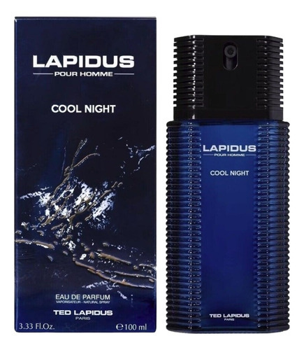 Perfume Lapidus Pour Homme Cool Night Edp X 100ml Masaromas