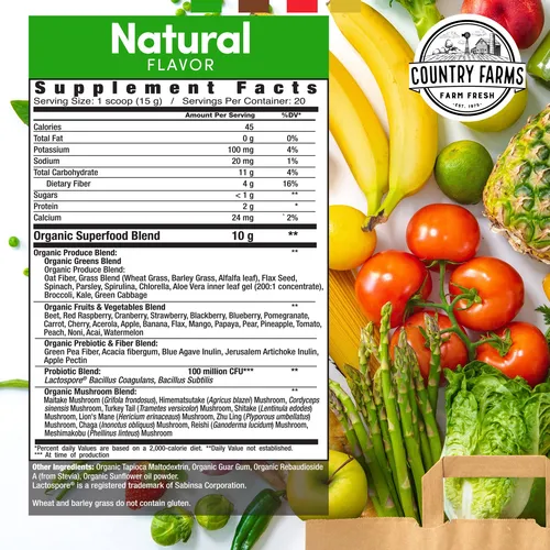 Nutricion En Cada Sorbo, Sabor Natural De Superalimentos