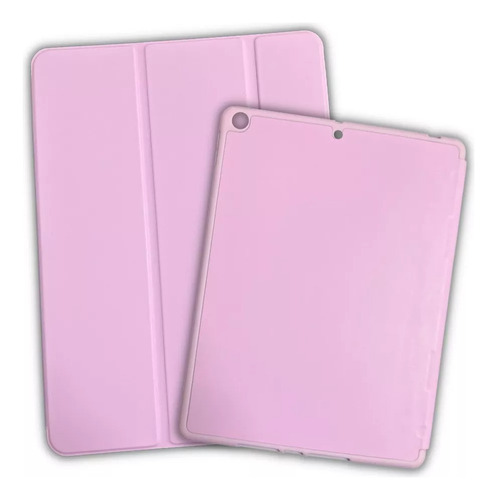 Carcasa Funda Smart Cover Para iPad 10.2 Con Ranura De Lapiz