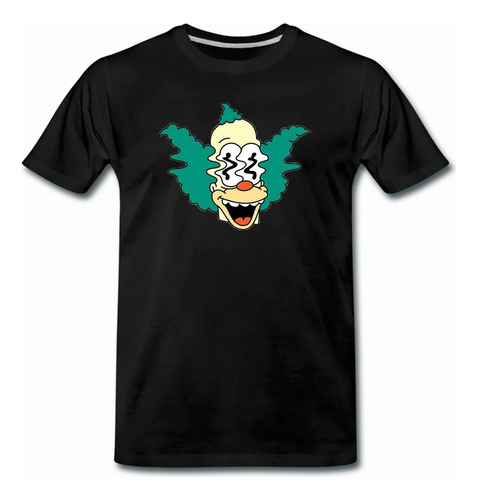 Estampado Krusty Playera Manga Corta