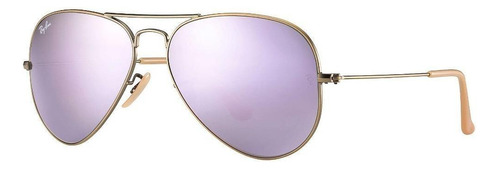 Ray Ban Rb3025 167/4k Aviator Lila Espejo Bronce Gota