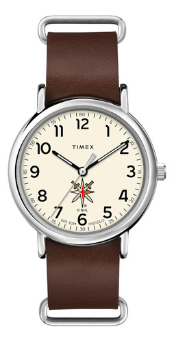 Reloj Timex Para Hombre Nhl Weekender De 40 Mm - Dorado Vega
