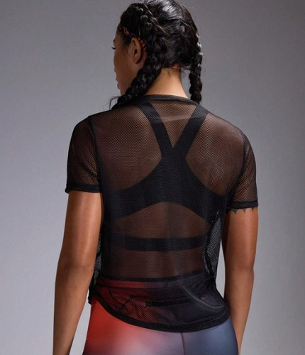 Musculosa Tipo Red -malla Para Mujer