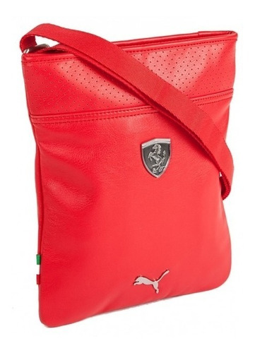 Bolsa Crossbody Puma Ferrari Ls Magazine Bag 07166802 - Roja