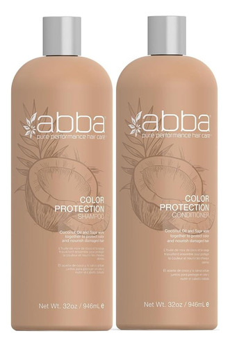 Abba - Duo De Shampoo E Condicionador Pure Color Protection