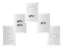 Comprar Kit Interruptores E Tomadas - Linha Brava | Exclusivo_21