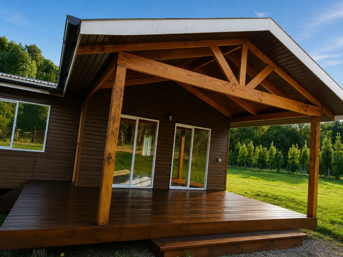 Imagen 5 de 25 de Casa Nueva En Parcela 6.100 M² | Bosque Nativo | Puerto Mont