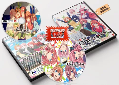 Dvd As Quintuplas Legendado Gotoubun No Hanayome + Filme