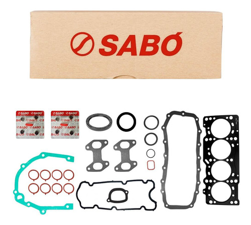 Jogo Junta Motor Fiat Uno 1.4 8v 2011 A 2016 Completo Sabó